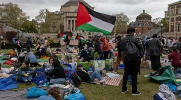 رغم العقوبات.. احتجاجات طلابية مستمرة تأييدا للفلسطينيين في جامعة كولومبيا الأمريكية |فيديو