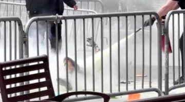 وفاة رجل أشعل النار في نفسه خارج محكمة نيويورك أثناء محاكمة ترامب