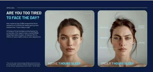 صور "مقلقة" تظهر تغير ملامح الوجه عند عدم الحصول على قسط كاف من النوم