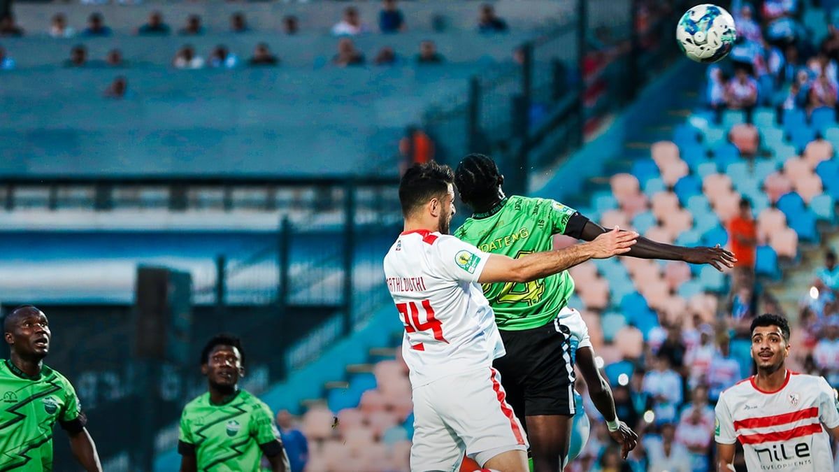 الزمالك يتعادل مع دريمز في ذهاب نصف نهائي كأس الكونفدرالية الأفريقية