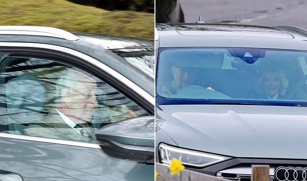 الملك تشارلز يحيي ذكرى ميلاد والدته الـ98 في الكنيسة (صور)