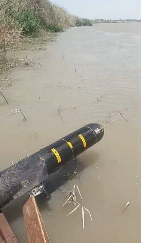 العراق.. العثور على صاروخ غير منفجر في نهر دجلة