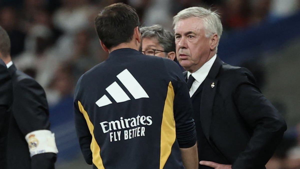 احتفال نجل أنشيلوتي الجنوني مع والده (فيديو)