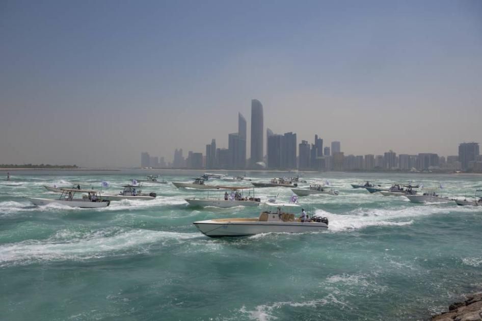 ختام منافسات بطولة أبوظبي الكبرى لصيد الكنعد