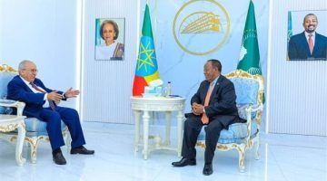دعا لعملية سلام منسقة.. وزير الخارجية الإثيوبي يلتقي المبعوث الأممي للسودان