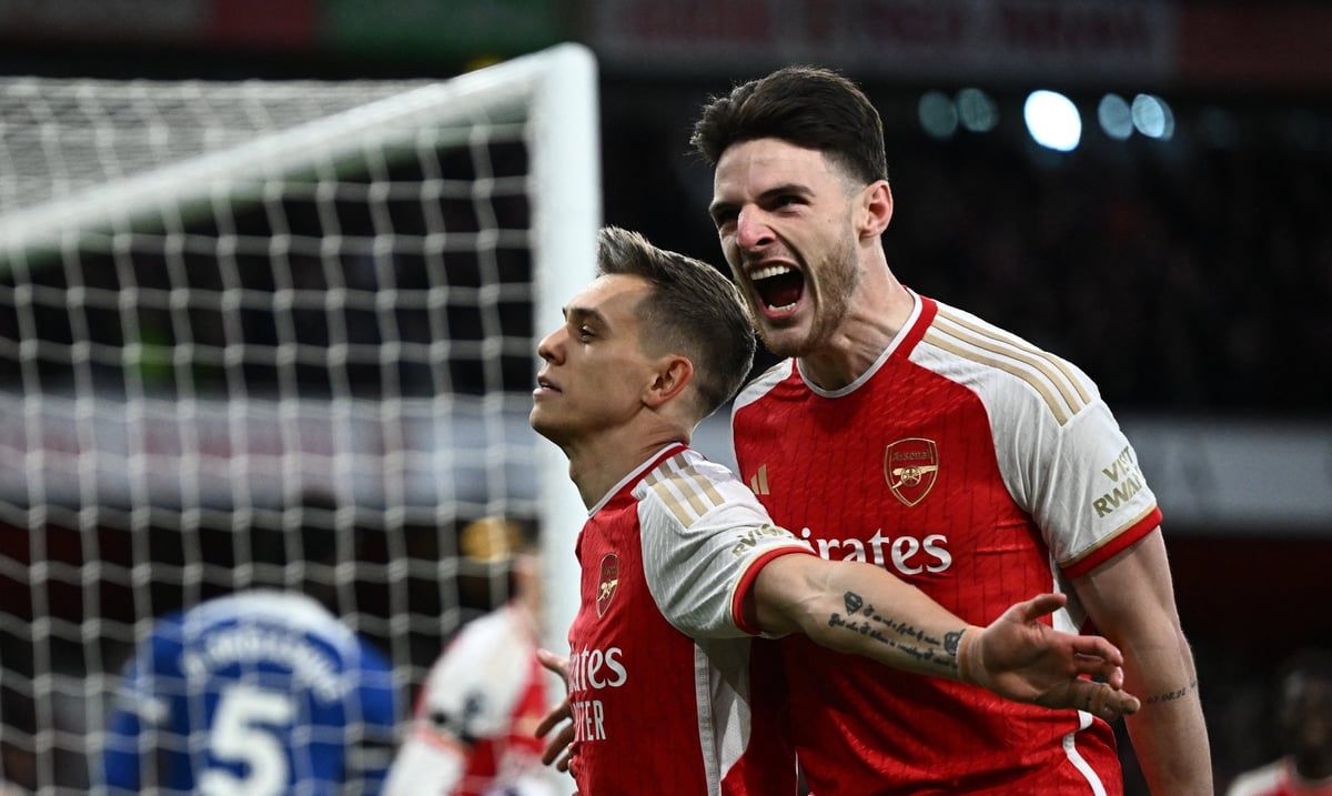 أهداف مباراة أرسنال وتشيلسي (فيديو)