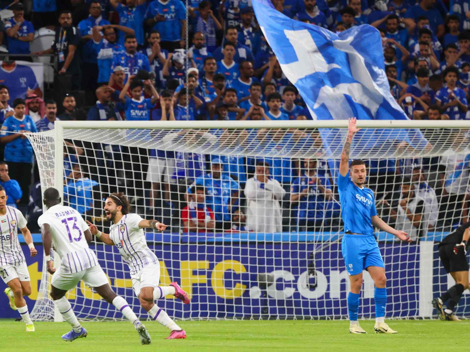 شاهد.. العين يقصي الهلال ويبلغ نهائي أبطال آسيا للمرة الرابعة في تاريخه - موقع الخليج الان