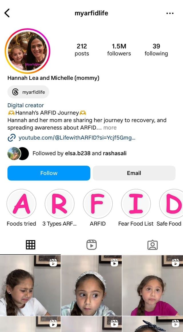 طفلة تنال شهرة عالمية بسبب بـ"اضطراب أكل نادر" (صور)