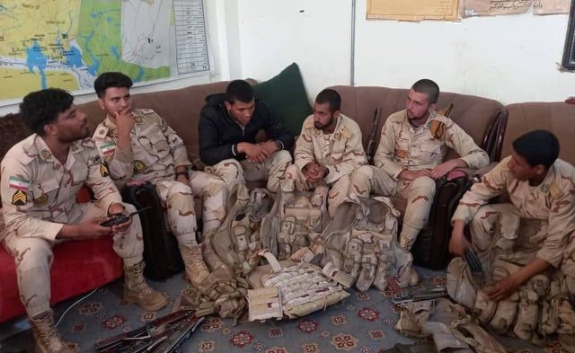 طالبان تعتقل 6 عناصر من حرس الحدود الإيراني (صورة)