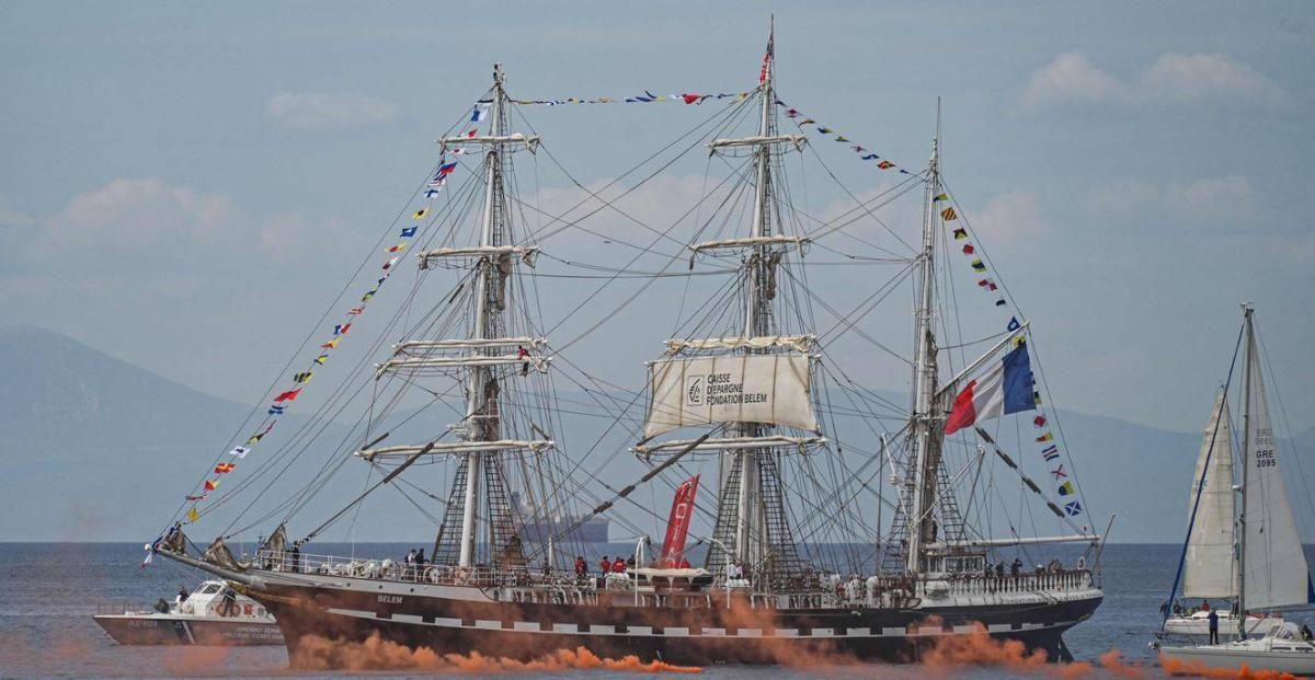 شعلة أولمبياد باريس تنطلق بحراً إلى فرنسا