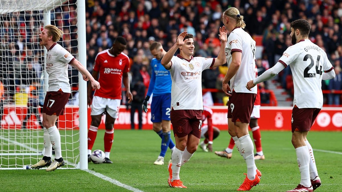 مانشستر سيتي يضغط على آرسنال بالفوز على نوتنغهام