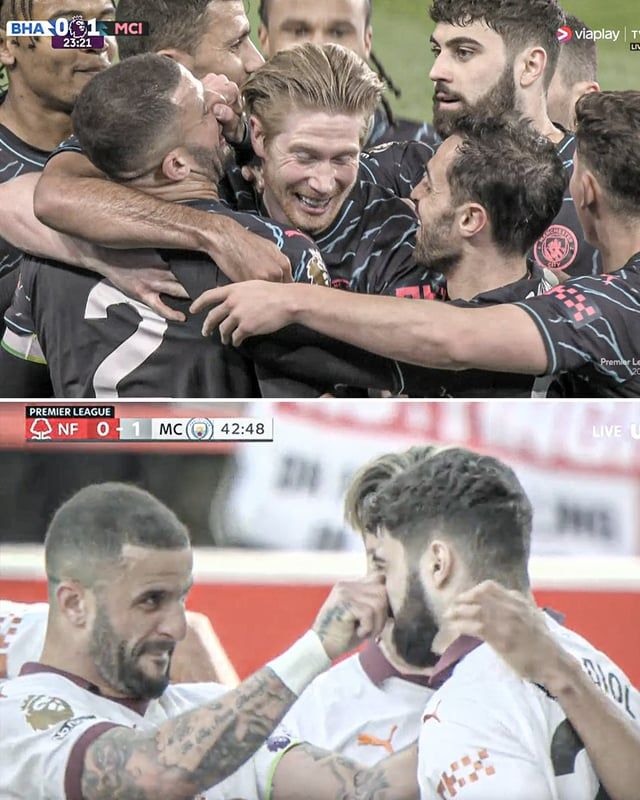 سرُّ طريقة احتفال ووكر الغريبة مع جفارديول (صورة)