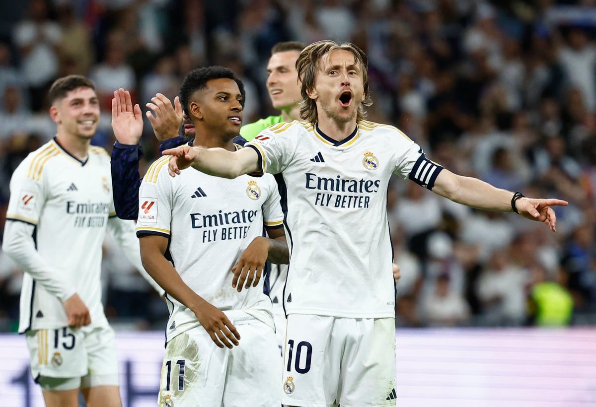 مودريتش يحطم رقم أسطورة ريال مدريد في دوري الأبطال