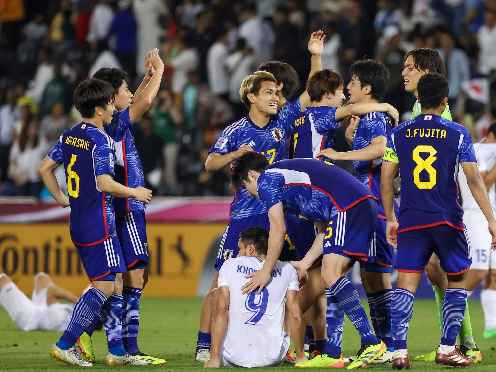 اليابان تفوز بكأس آسيا تحت 23 عاما وتتأهل مع أوزبكستان والعراق لأولمبياد باريس - موقع الخليج الان