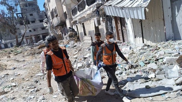 أزمة الجثث المجهولة تنذر بكارثة صحية واجتماعية في غزة