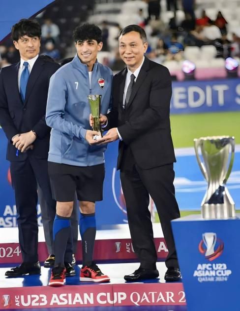 العراقي علي جاسم هداف بطولة آسيا تحت 23 سنة