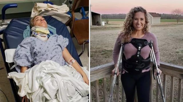 أشبه بالمعجزة.. مظلية تروي قصة سقوطها من ارتفاع 13500 قدم