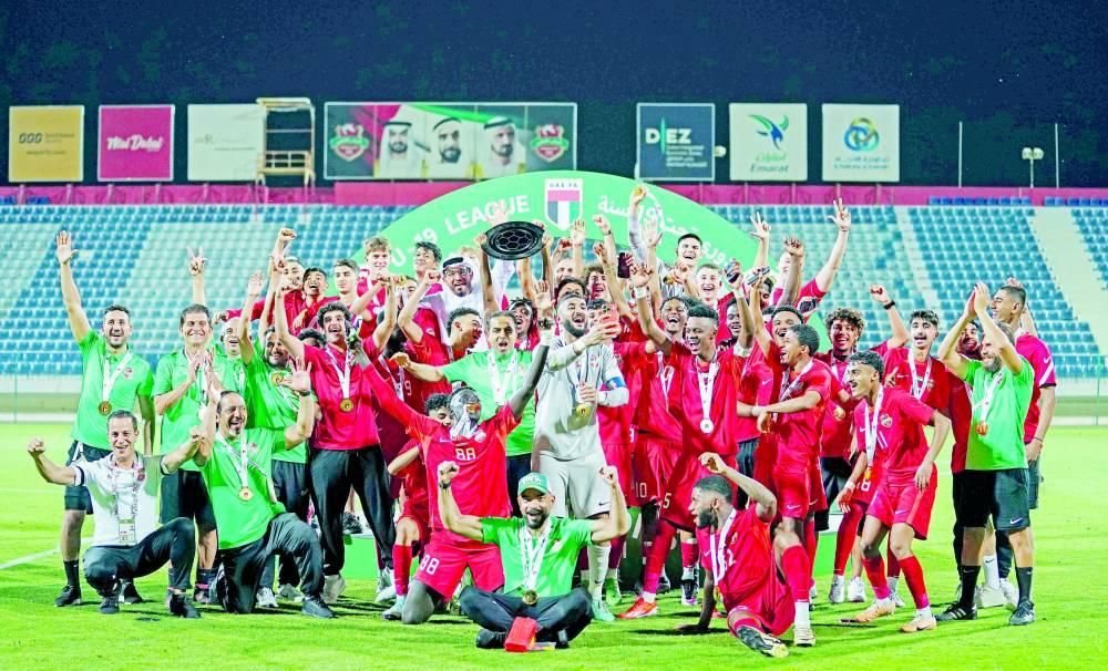 شباب الأهلي بطل دوري تحت 19 سنة