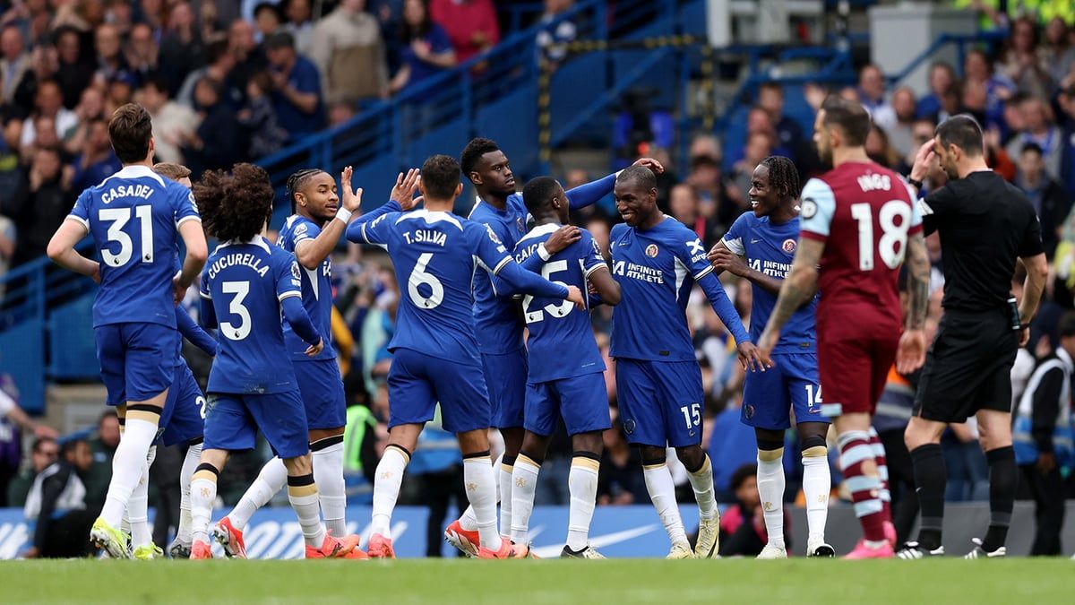 تشيلسي يعزز فرصه في المشاركة الأوروبية بفوز ساحق على وست هام