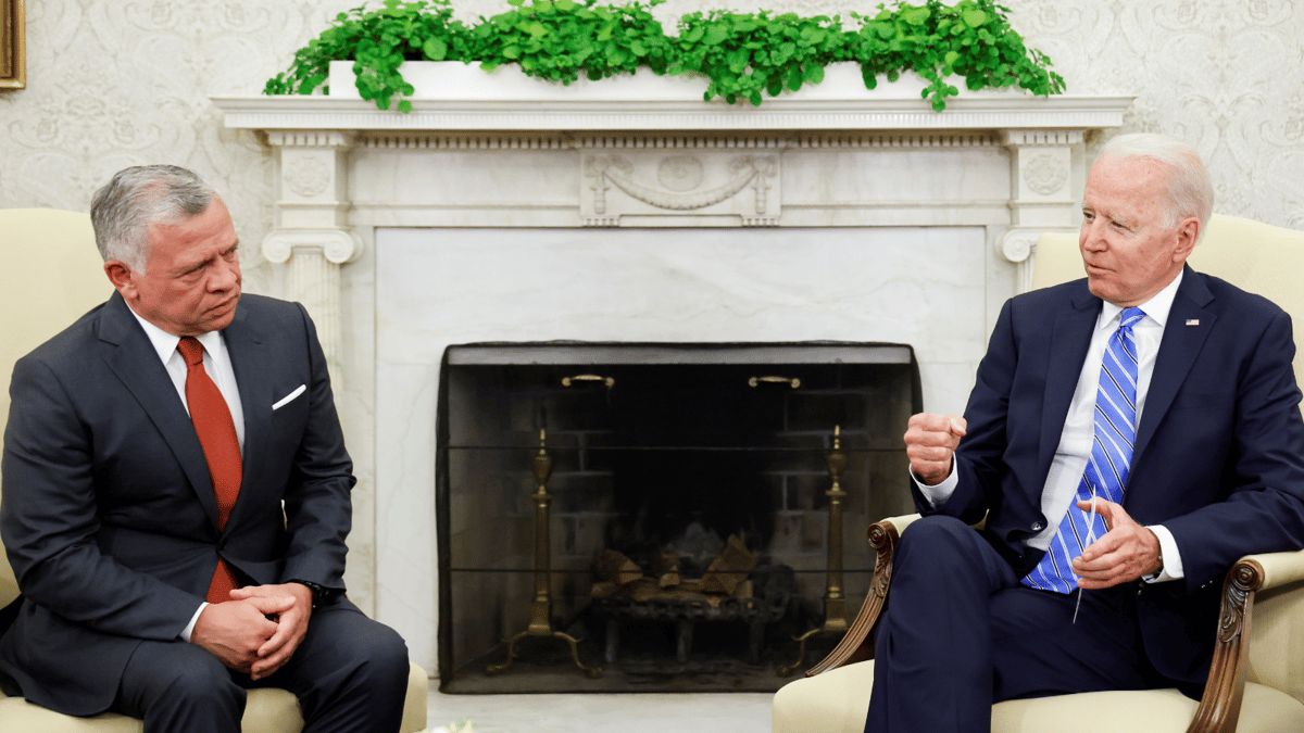 بايدن يلتقي العاهل الأردني في البيت الأبيض