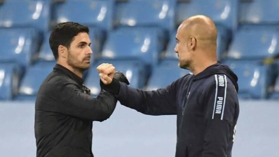 تعرف إلى حظوظ مانشستر سيتي وأرسنال في حسم لقب الدوري الإنجليزي