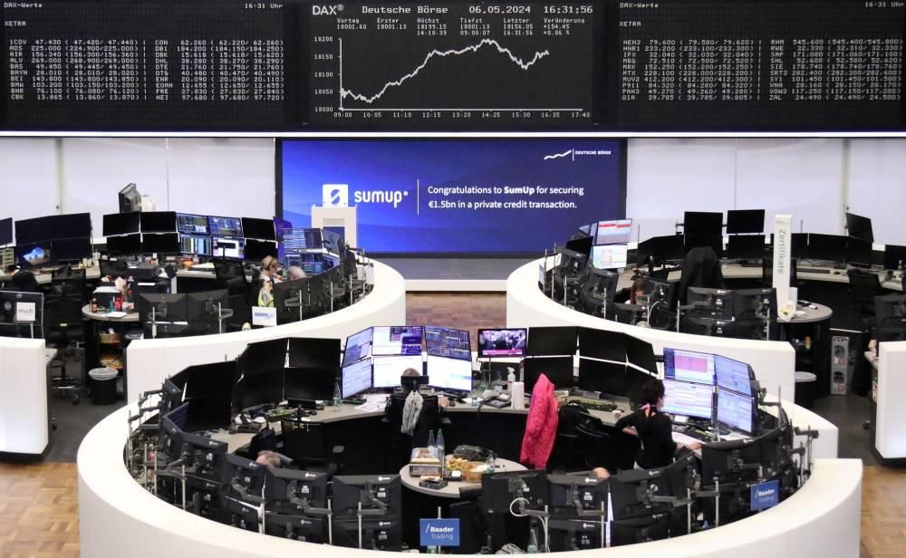 الأسهم الأوروبية عند أعلى مستوى في أسبوع