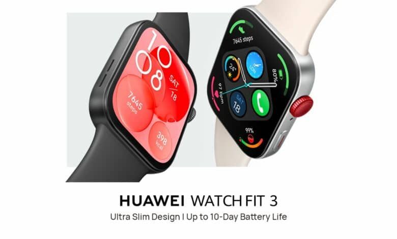 هواوي تطلق ساعتها المنخفضة السعر Watch Fit 3 - موقع الخليج الان