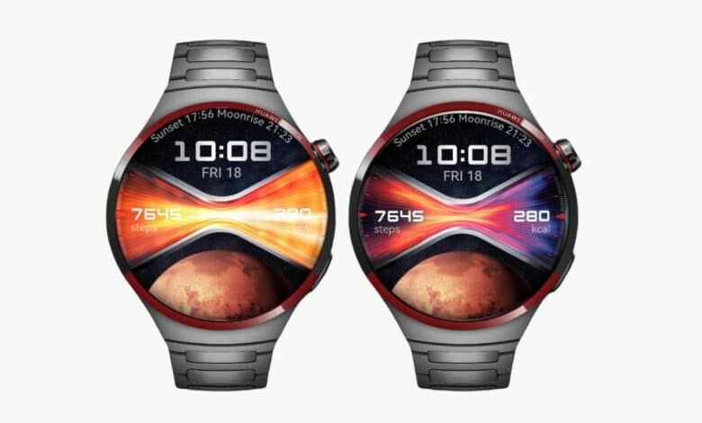 هواوي تطلق نسخة الفضاء من ساعة Watch 4 Pro - موقع الخليج الان