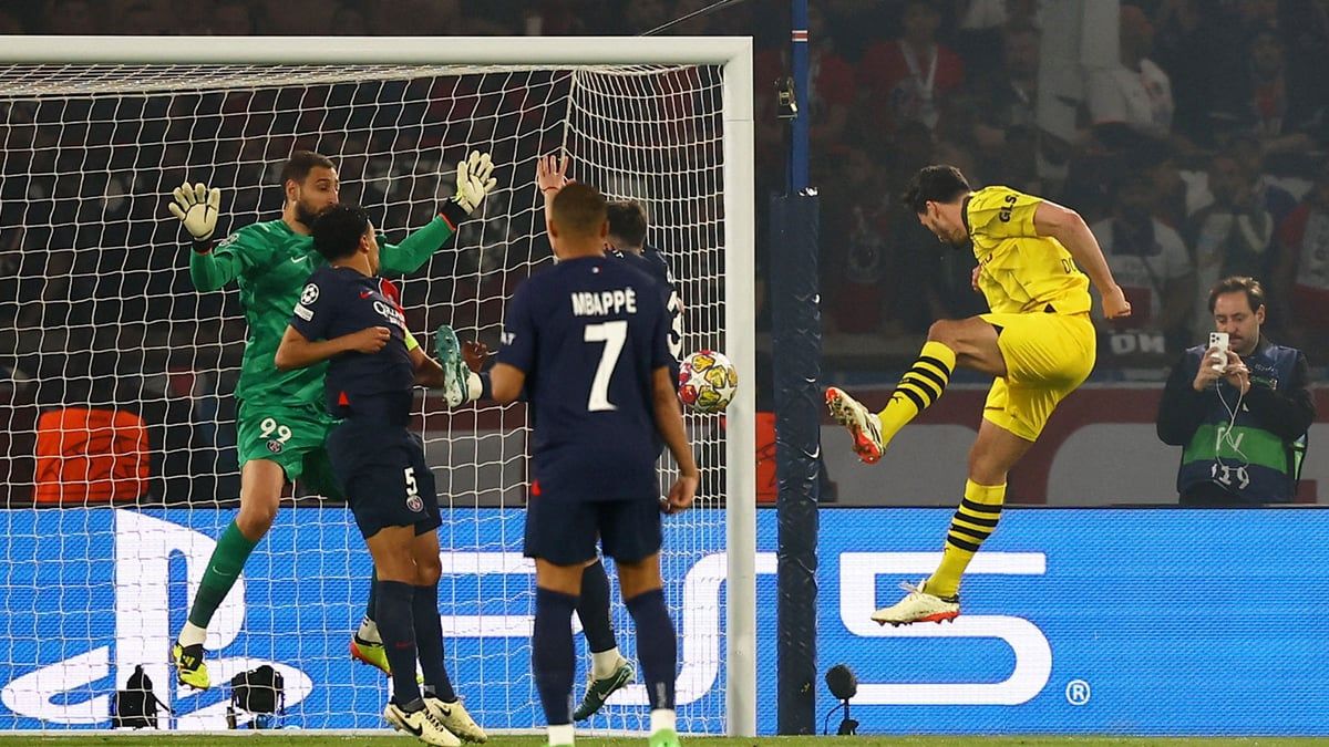 اختفاء عصام الشوالي بشكل مفاجئ أثناء مباراة سان جيرمان ودورتموند