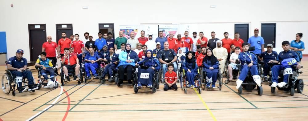 خورفكان بطل «بوتشيا أصحاب الهمم»