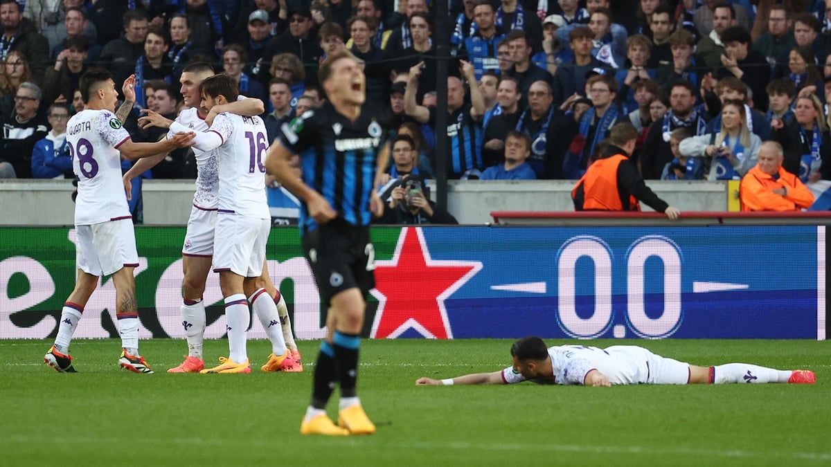 فيورنتينا يحجز تذكرة نهائي دوري المؤتمر الأوروبي بتعادله مع بروغ