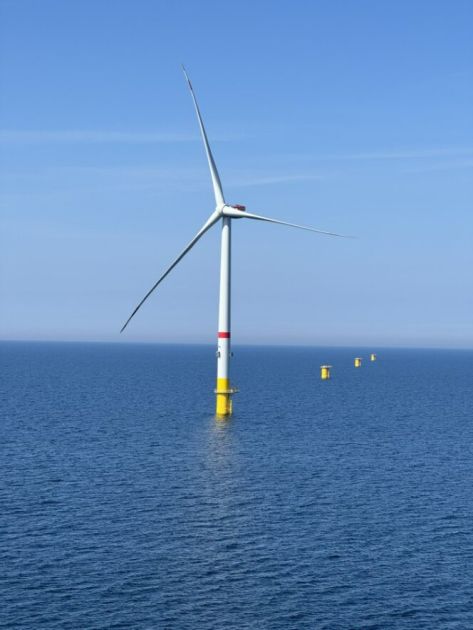 تركيب أول توربينة في محطة «إيغل-البلطيق» لطاقة الرياح البحرية