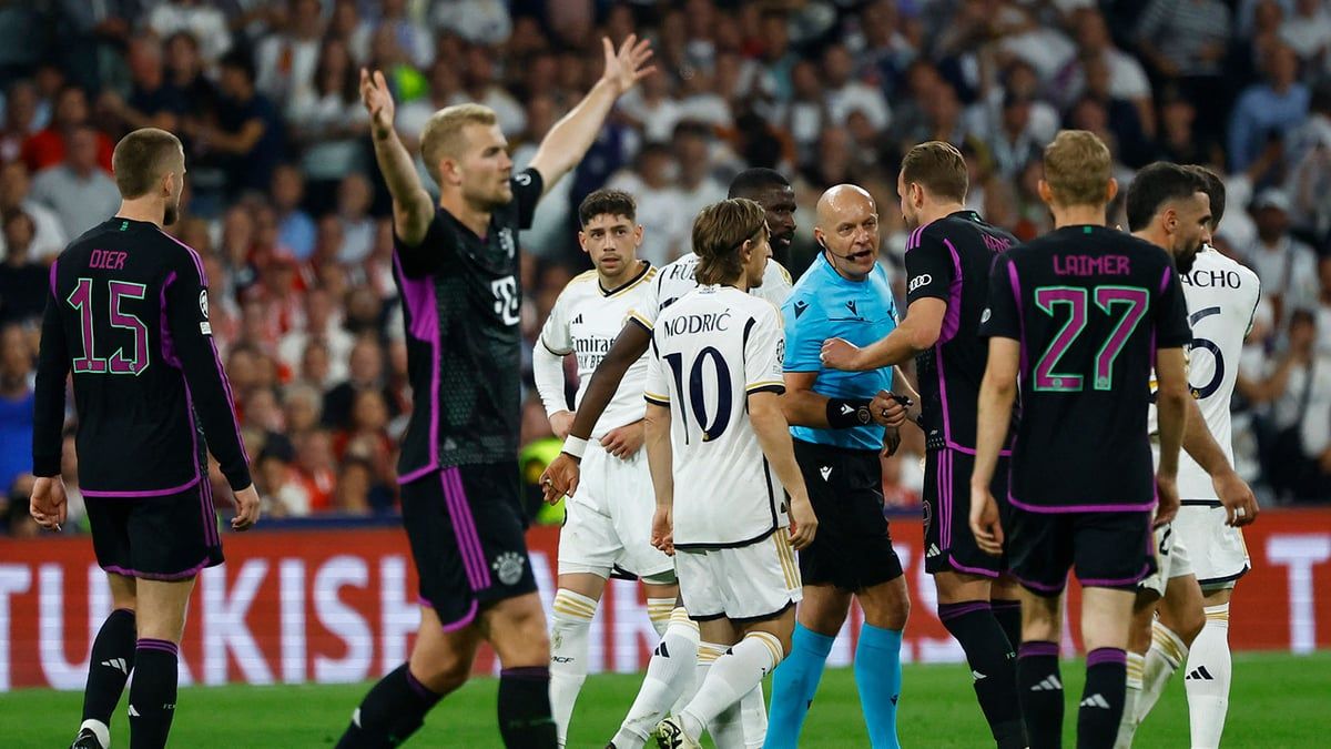 حسم الجدل حول إعادة مباراة ريال مدريد وبايرن ميونخ