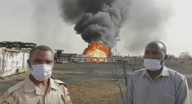 "الدعم السريع" تتهم الجيش السوداني بحرق أكبر حقول النفط في دارفور