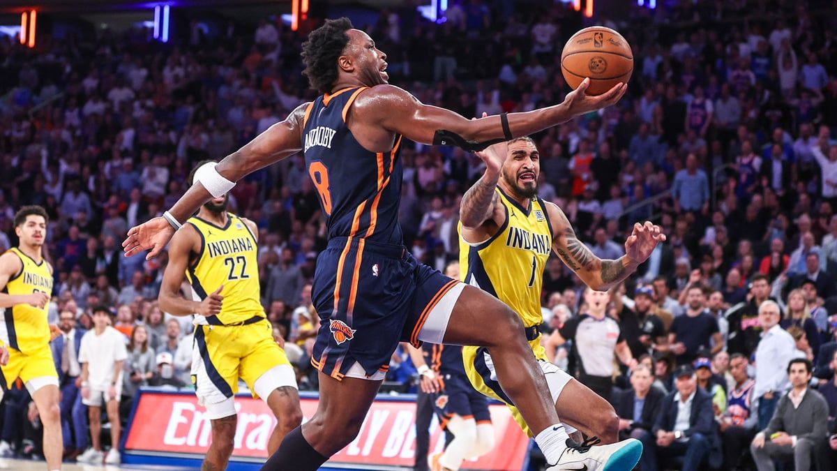 NBA.. برونسون ينتفض بعد الإصابة ويقود نيكس للفوز على بيسرز