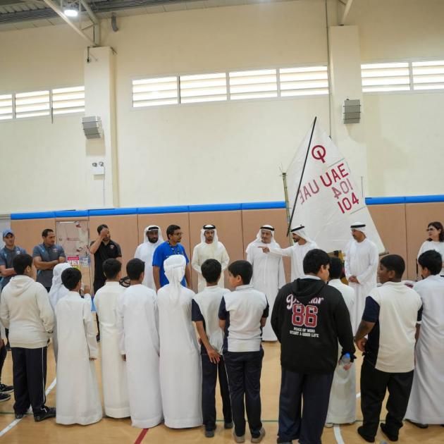 «الحمرية» يكتشف المواهب الرياضية في المدارس