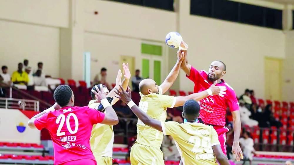 الشارقة ومليحة في فاصلة دوري اليد