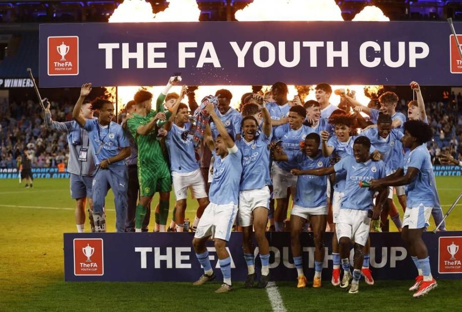 مانشستر سيتي بطل كأس الناشئين