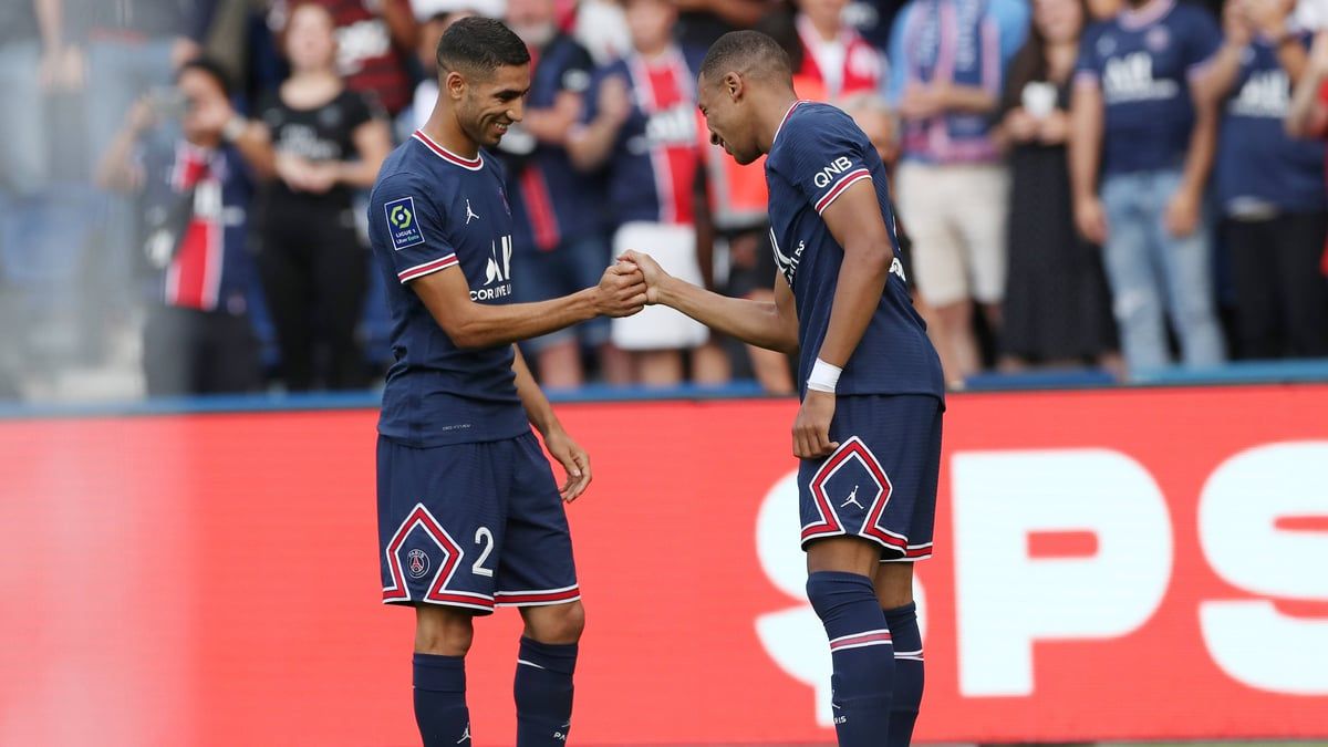 تعليق مؤثر من حكيمي بعد إعلان رحيل مبابي (صورة)