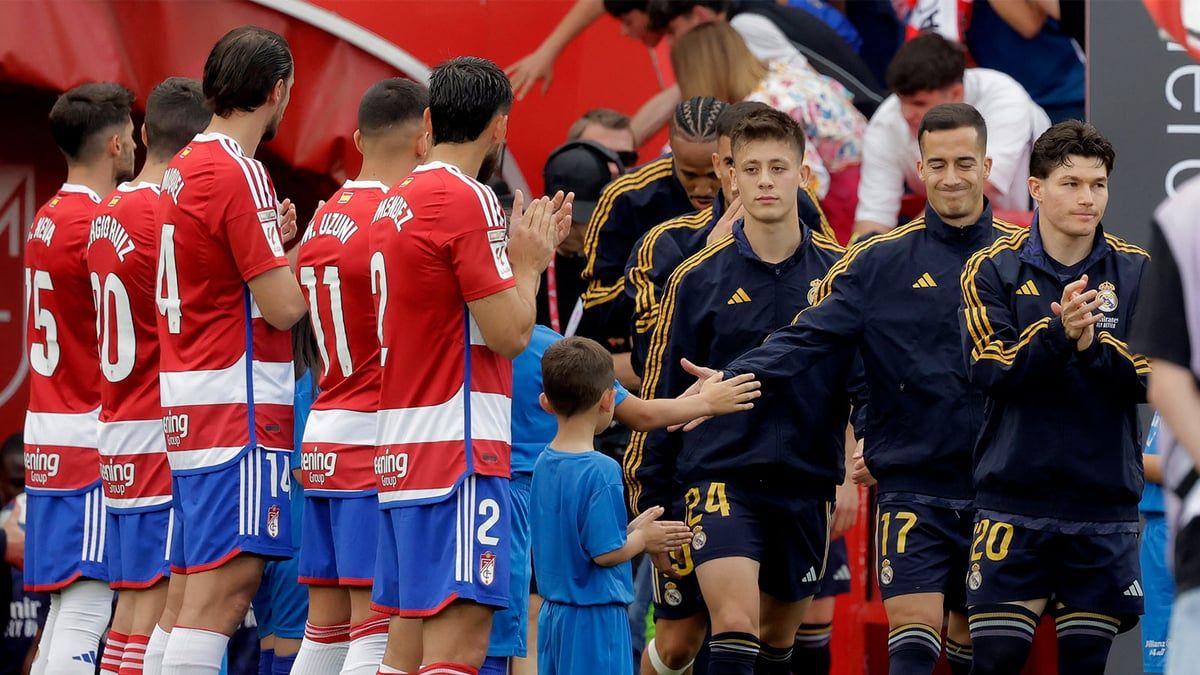 لاعبو غرناطة ينظمون ممرا شرفيا لريال مدريد (فيديو)