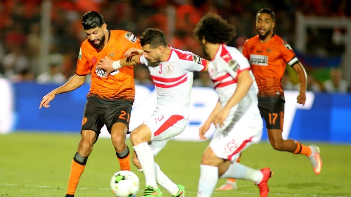 الموعد والقنوات الناقلة ومعلق مباراة نهضة بركان والزمالك