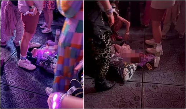 رضيع ملقى على الأرض بحفل تايلور سويفت في باريس.. ما القصة؟ (صور)