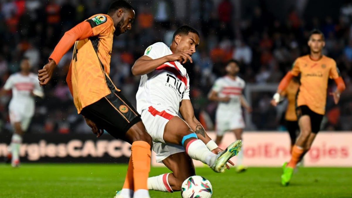 نهائي الكونفدرالية الأفريقية: نهضة بركان يفوز 2-1 على الزمالك