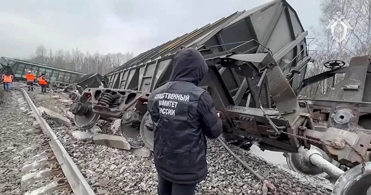 محتجون يُخرجون قطار شحن عن سكته قرب فولغوغراد الروسية