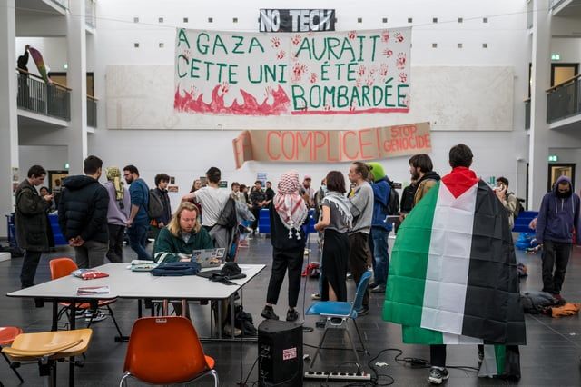 حراك الجامعات الداعم لغزة يتمسك بـمطلب "قطع العلاقات مع إسرائيل"