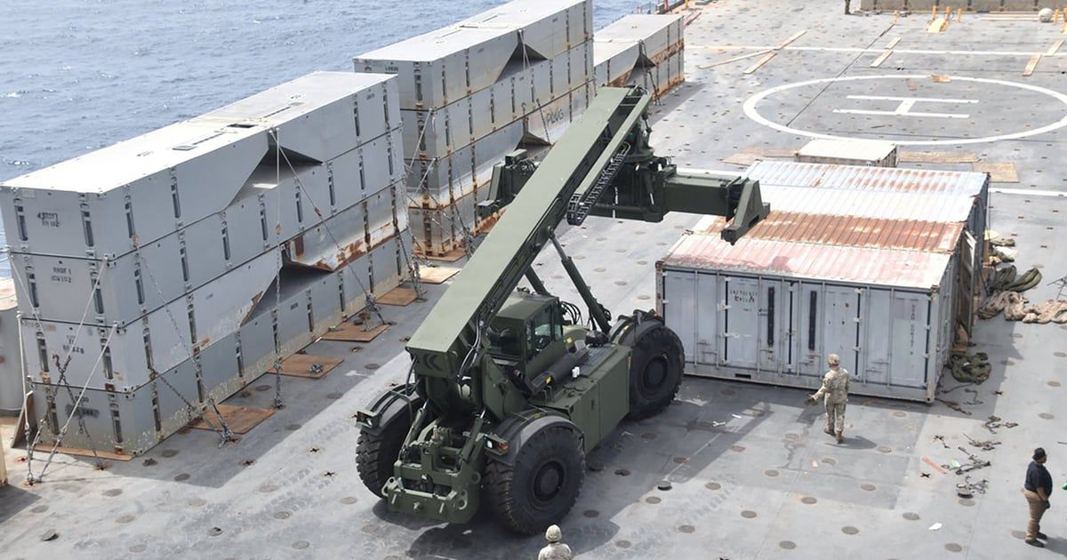 بدء تشغيل الميناء العائم الأمريكي في غزة خلال أيام‎