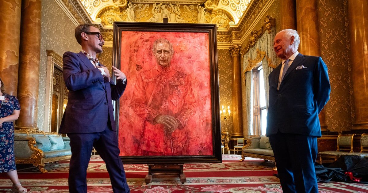 بورتريه الملك تشارلز يثير التساؤلات ويشعل نظرية المؤامرة (صور)