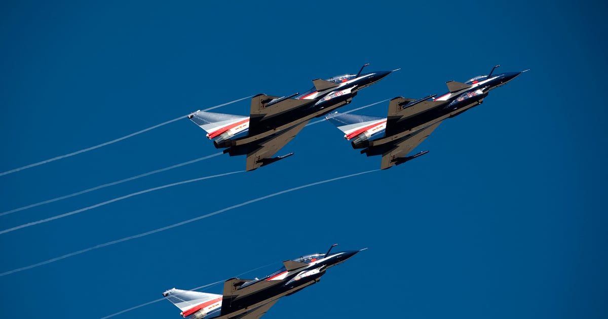 تايوان ترصد 45 طائرة صينية حول أجوائها