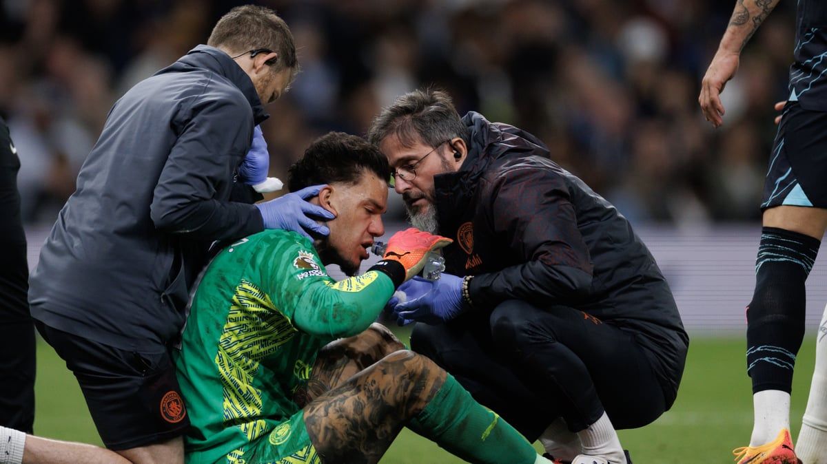 مانشستر سيتي يعلن نهاية موسم إيدرسون