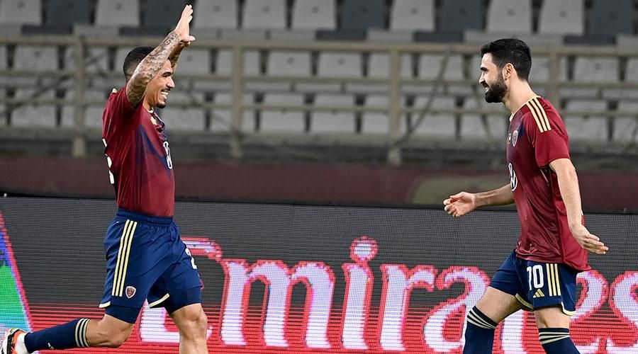 خريبين ينفرد بصدارة الهدافين